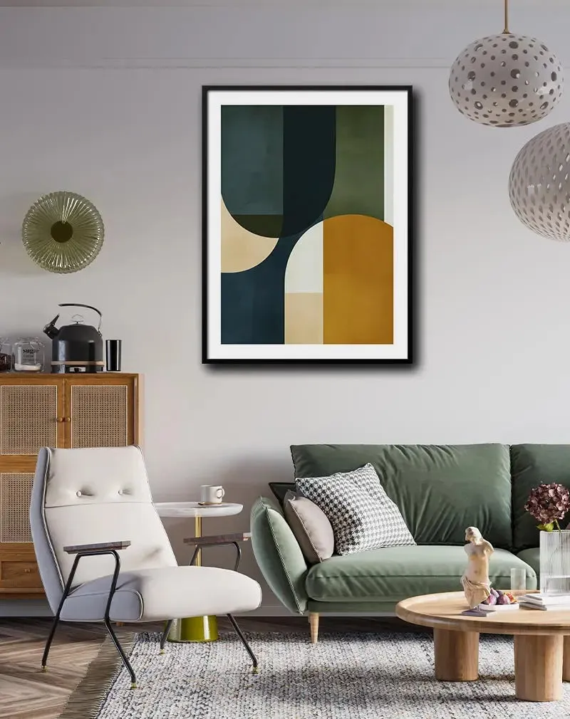 Abstract Harmony Poster