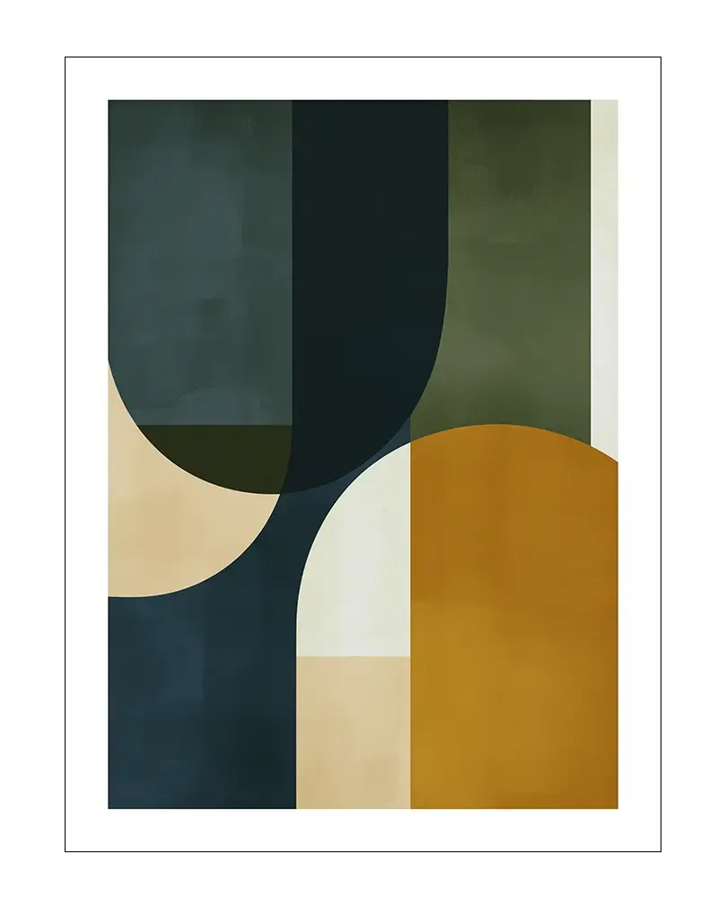 Abstract Harmony Poster