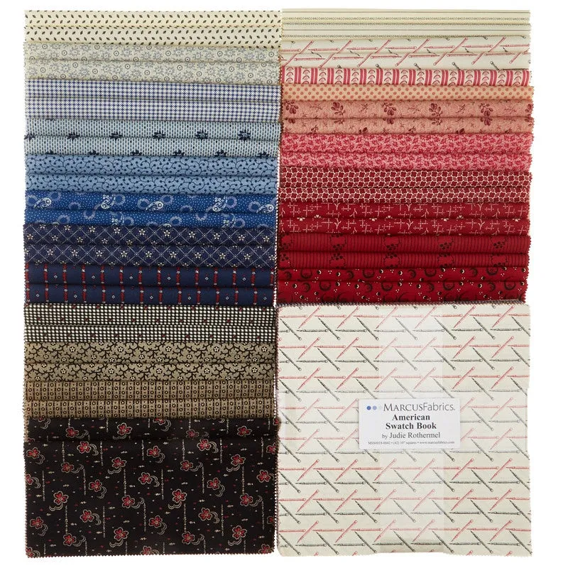 American Swatch Book 10" Squares