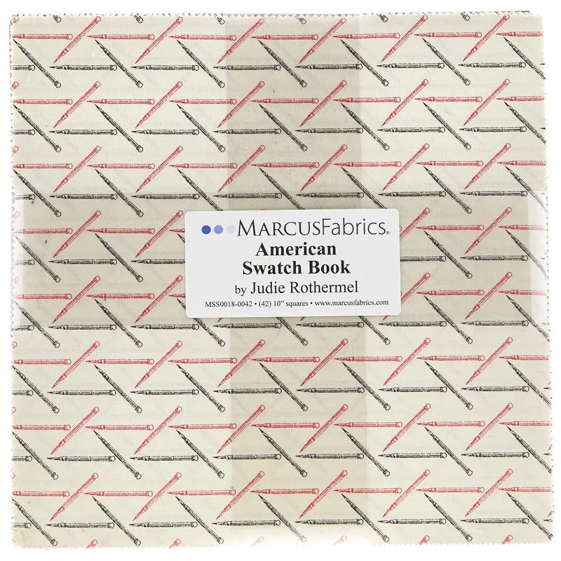 American Swatch Book 10" Squares