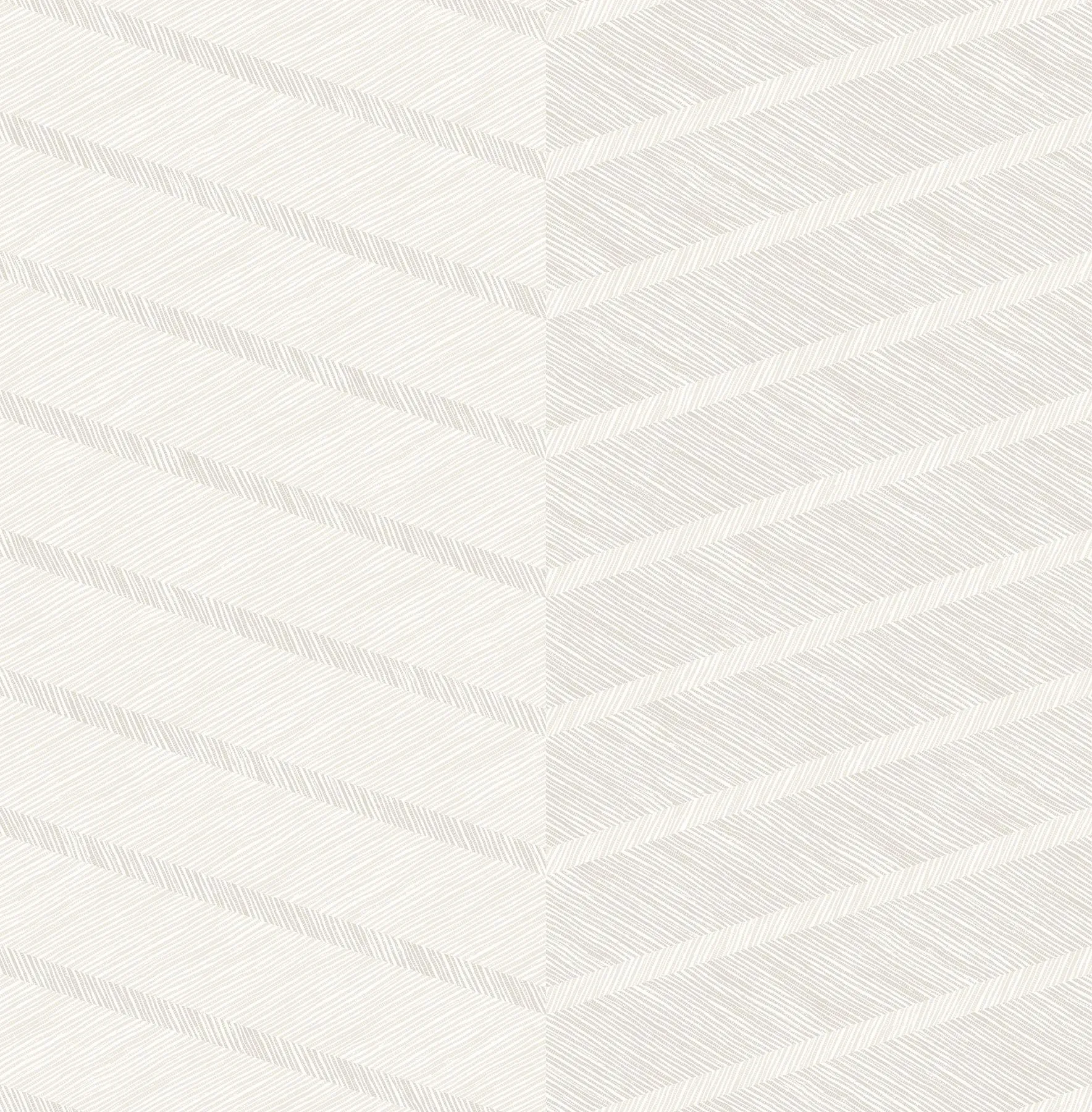 Aspen Chevron Wallpaper in White from the Scott Living Collection