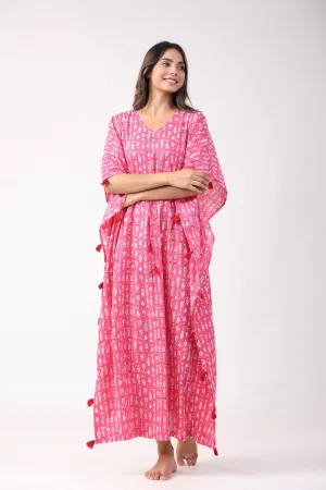 Bubblegum Fish Kaftan