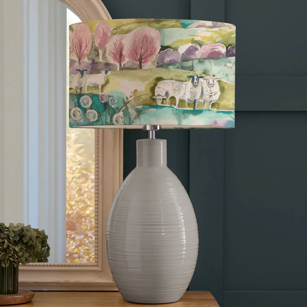 Buttermere Eva & Epona Complete Table Lamp Duck/Linen