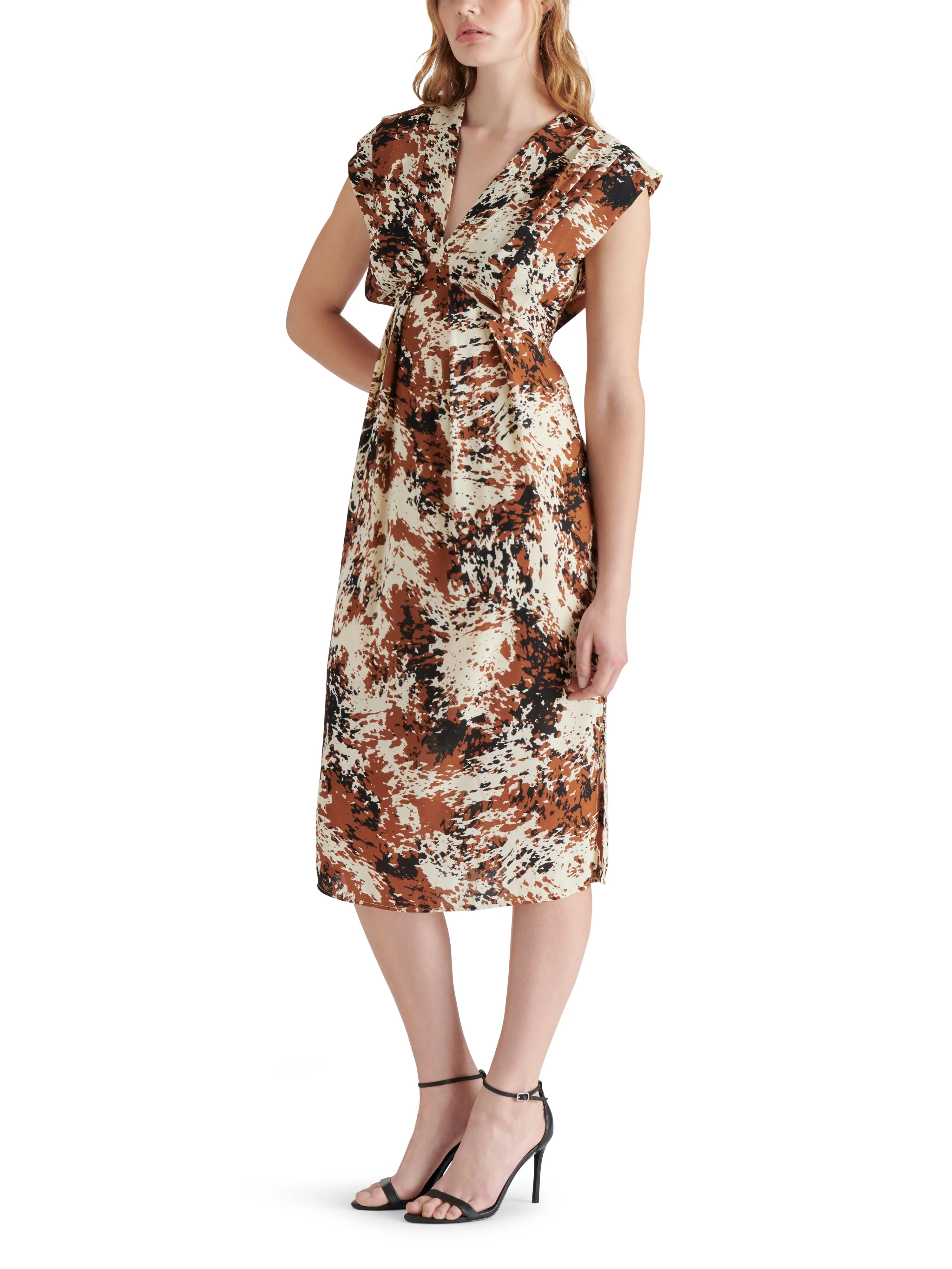 Clarissa Dress, Cacao | Steve Madden