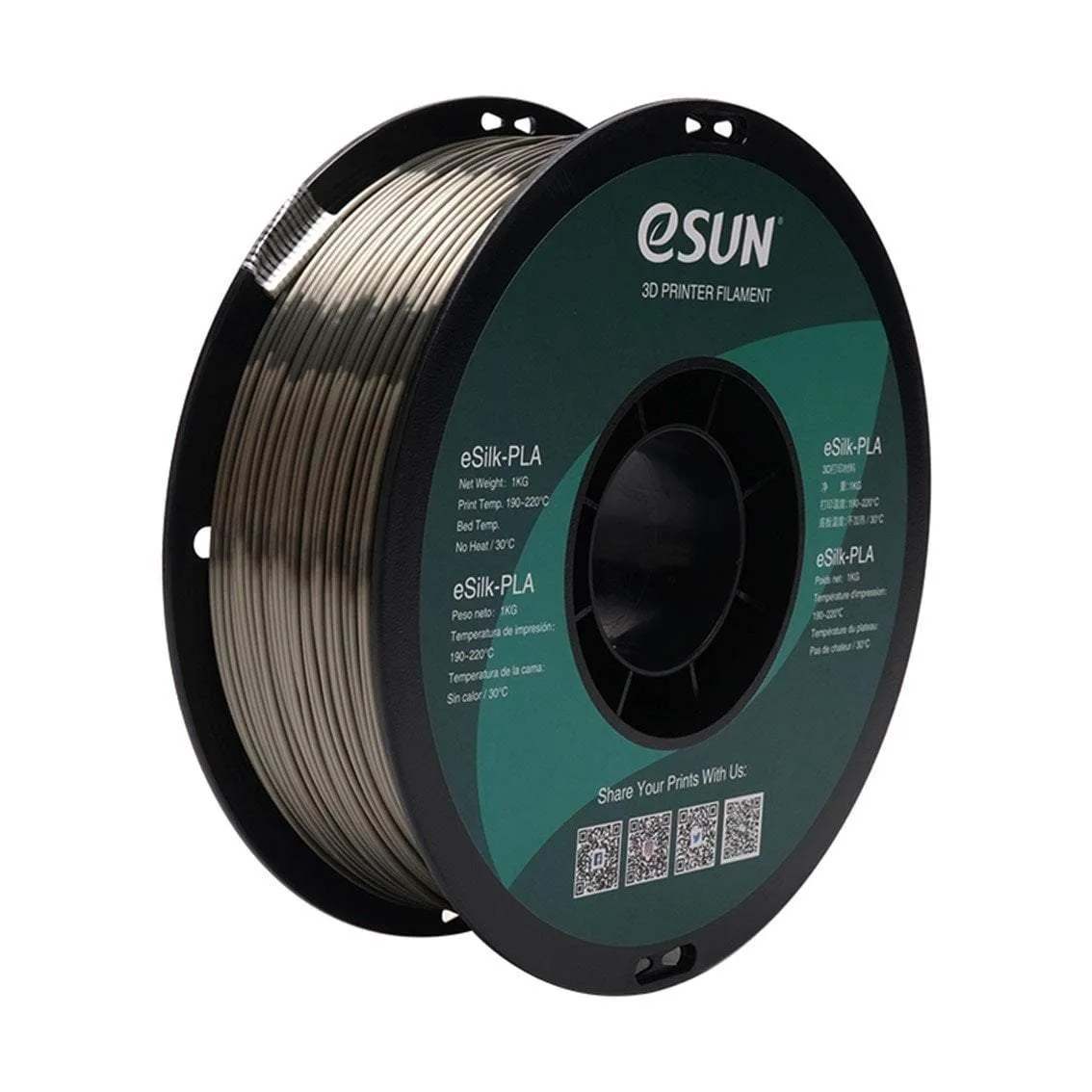 eSUN PLA Silk 3D Filament 1.75mm 1KG