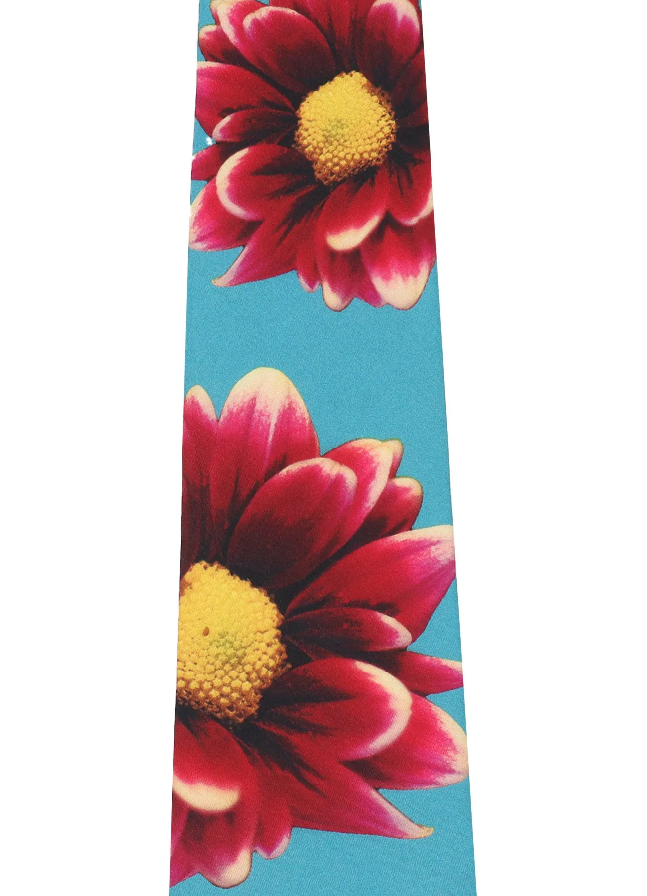 FLOWER PRINT TIE ”POPPY”