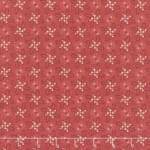 Garnets and Gingham - Whirlygig Garnet Yardage