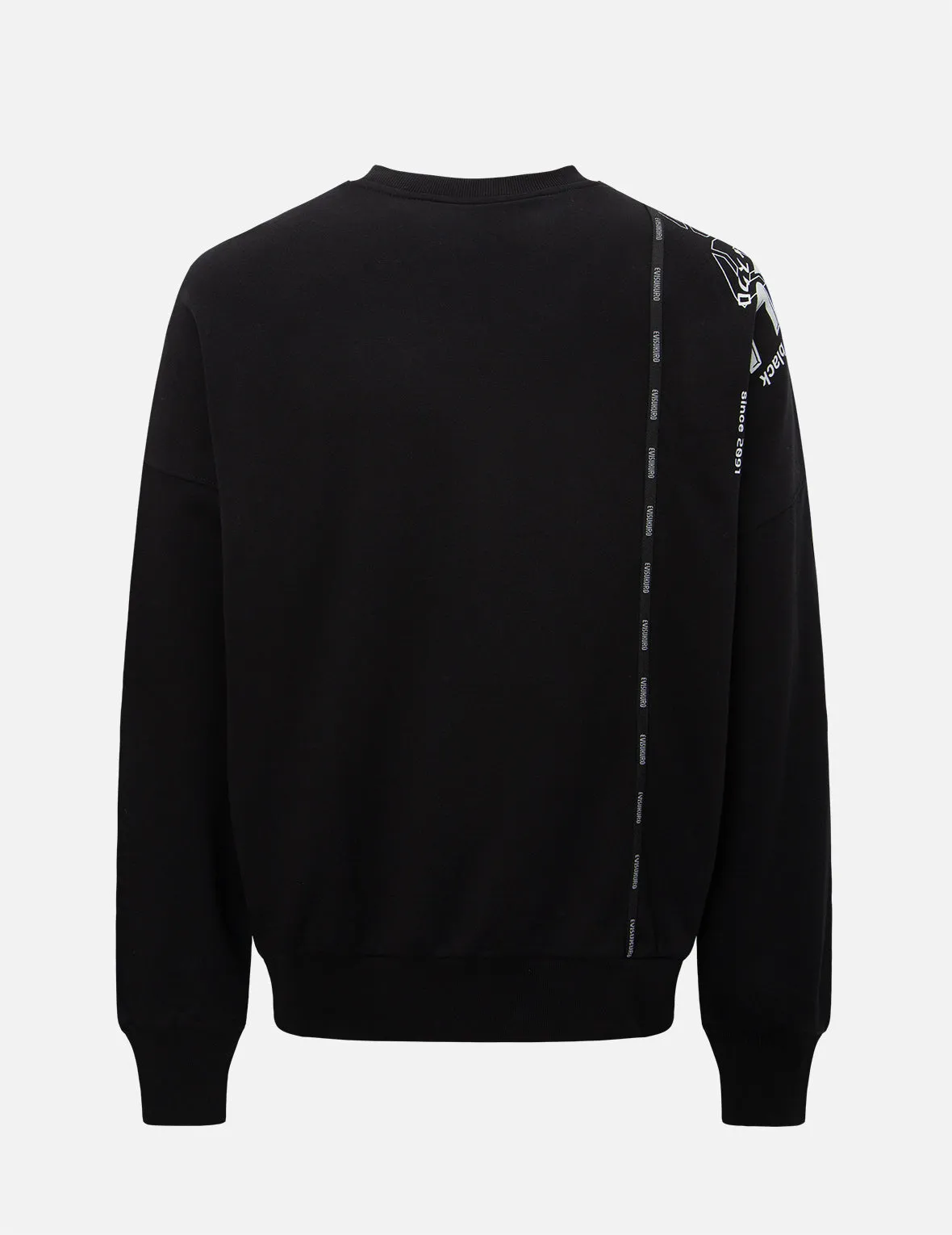 Logo Tape Oversized Sweatshirt