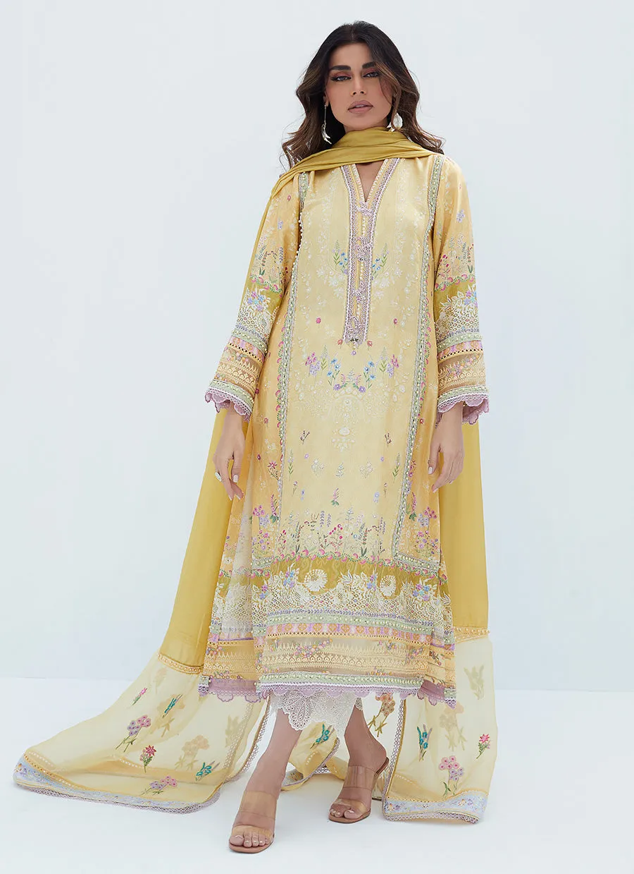 LYMA LEMON SHIRT AND DUPATTA