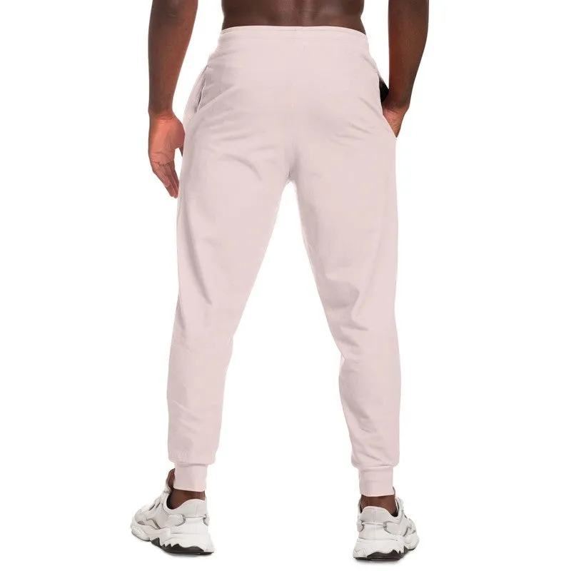 Pale Pink Joggers | Unisex | with PLUS sizes | Bright Pale Pink | C0M10Y5K0