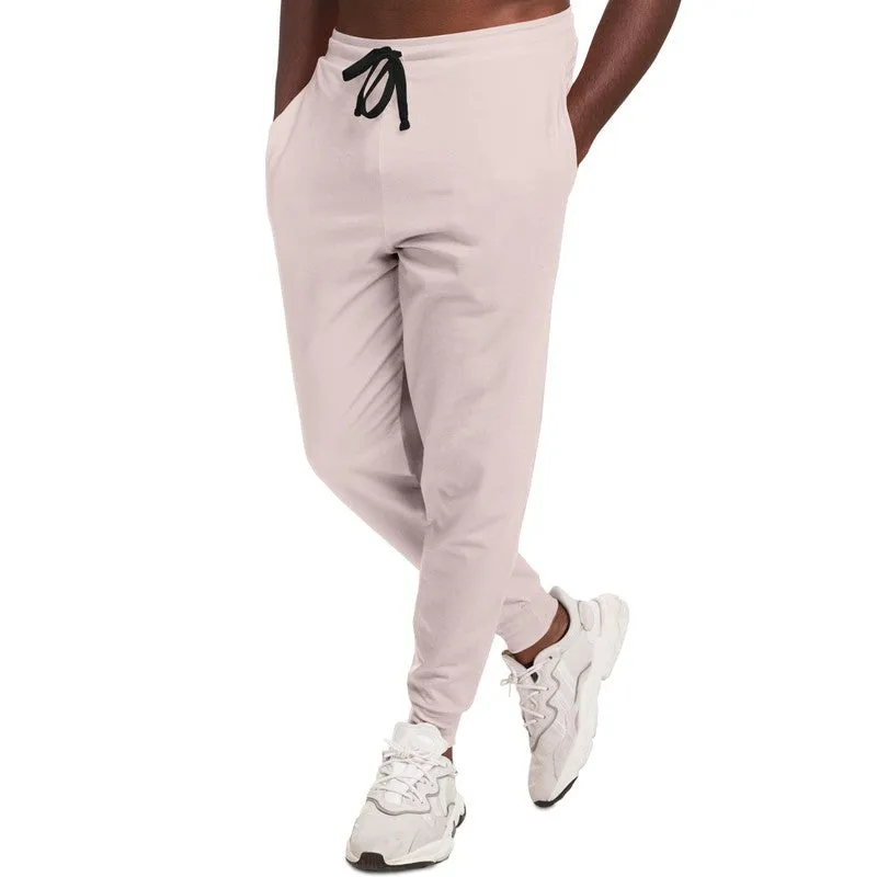 Pale Pink Joggers | Unisex | with PLUS sizes | Bright Pale Pink | C0M10Y5K0