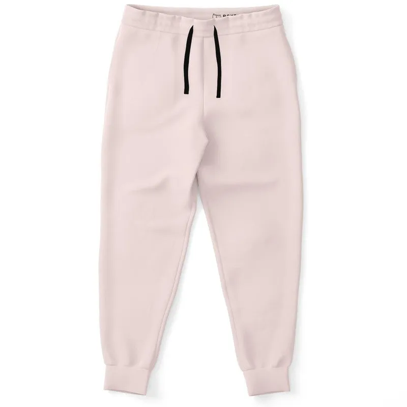 Pale Pink Joggers | Unisex | with PLUS sizes | Bright Pale Pink | C0M10Y5K0