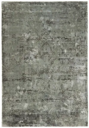 Persia Green Luxury Viscose Rug