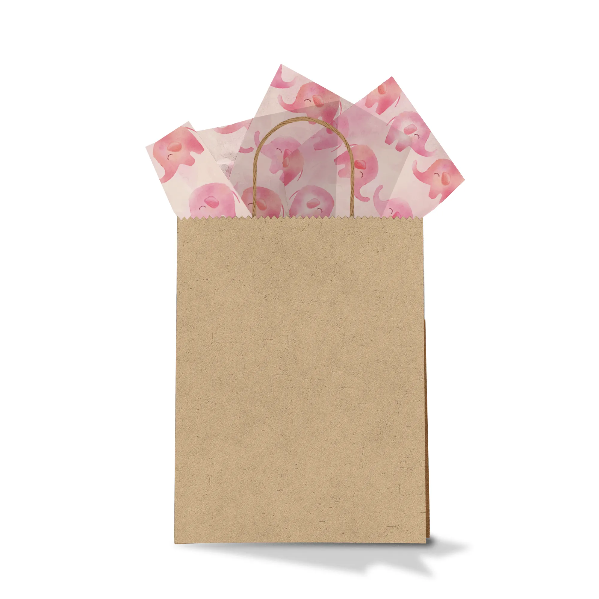 Pink Elephant Tissue Paper