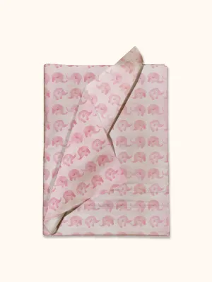 Pink Elephant Tissue Paper