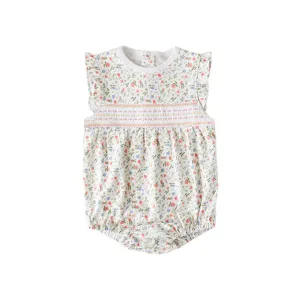 Pink Madison Smocked Bubble