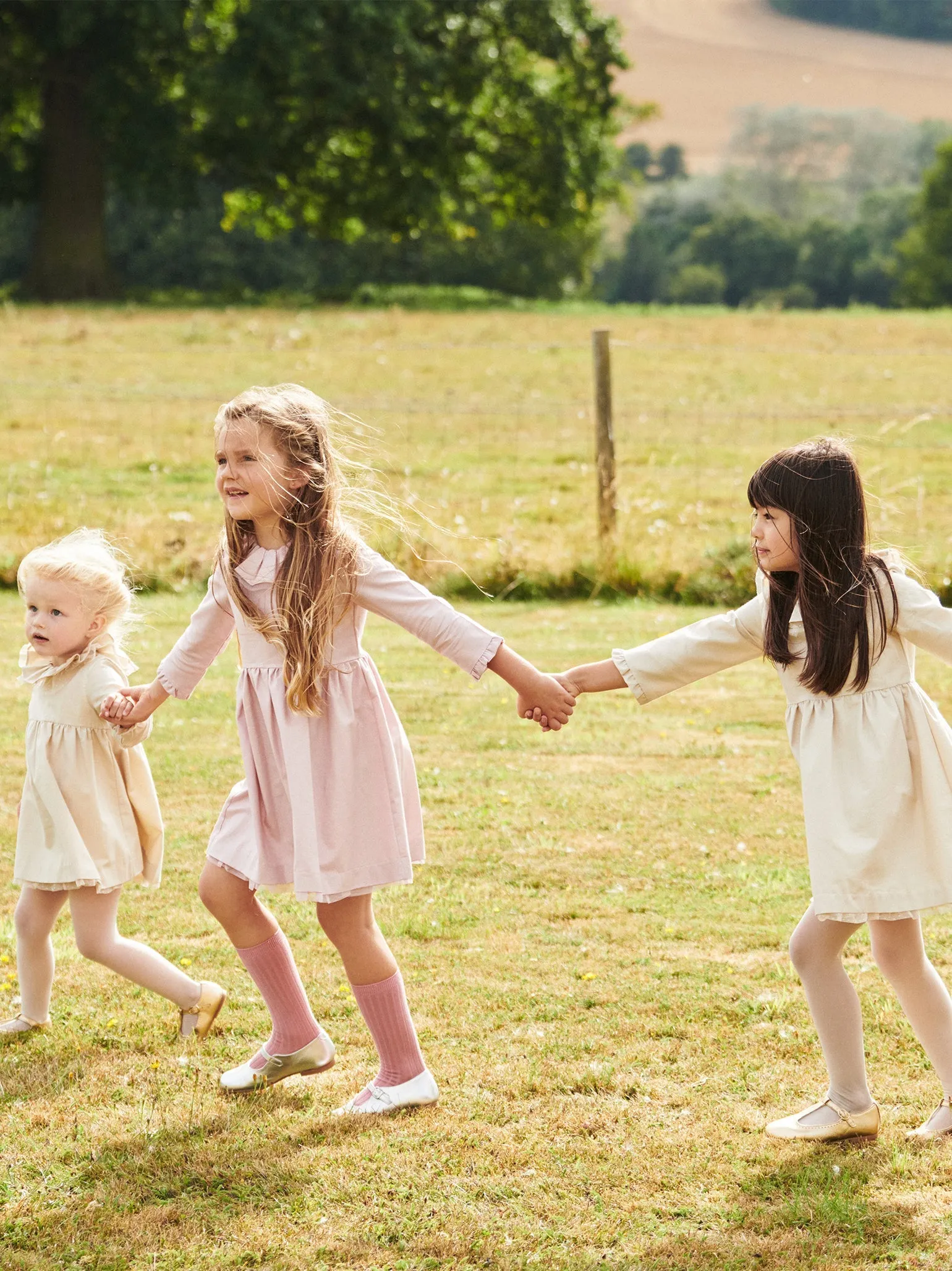 Pink Otillie Girl Dress