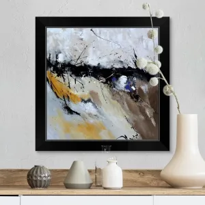 "Abstract 887160" Black Framed Print