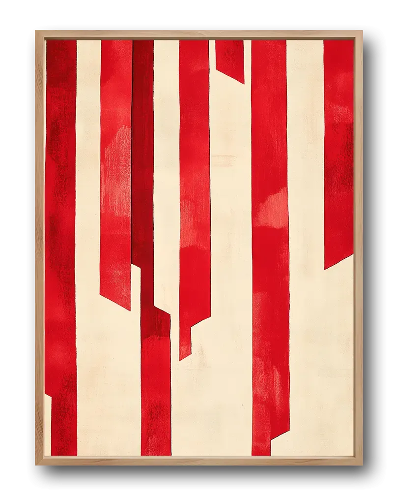 Vertical Red Poster