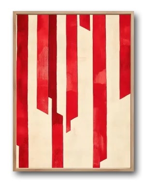 Vertical Red Poster